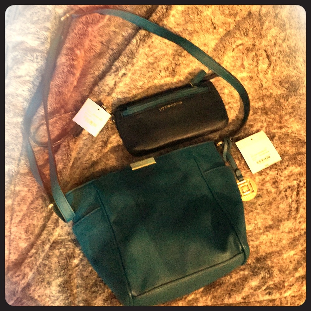 Brand New Liz Claiborne purse & matching wristlet